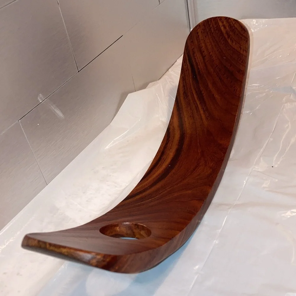 Custom Wood Wine Bottle Stand For a Single Bottle Of Wine Wood Wine Holder Decor